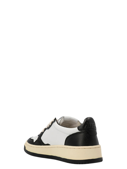 Autry Medalist Low Sneakers for Women — White/Black