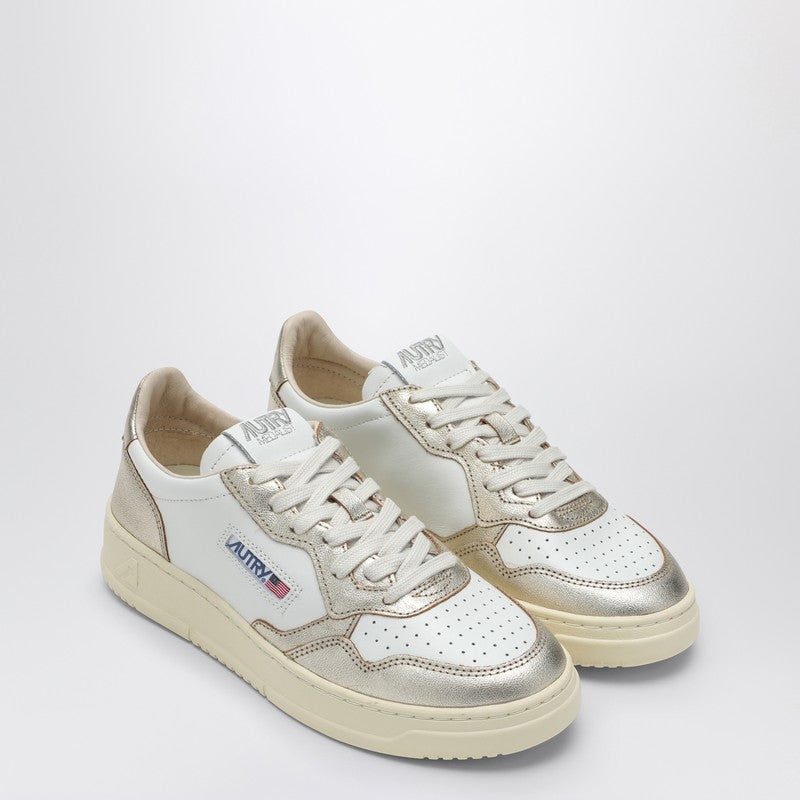 Autry Medalist white/platinum sneaker