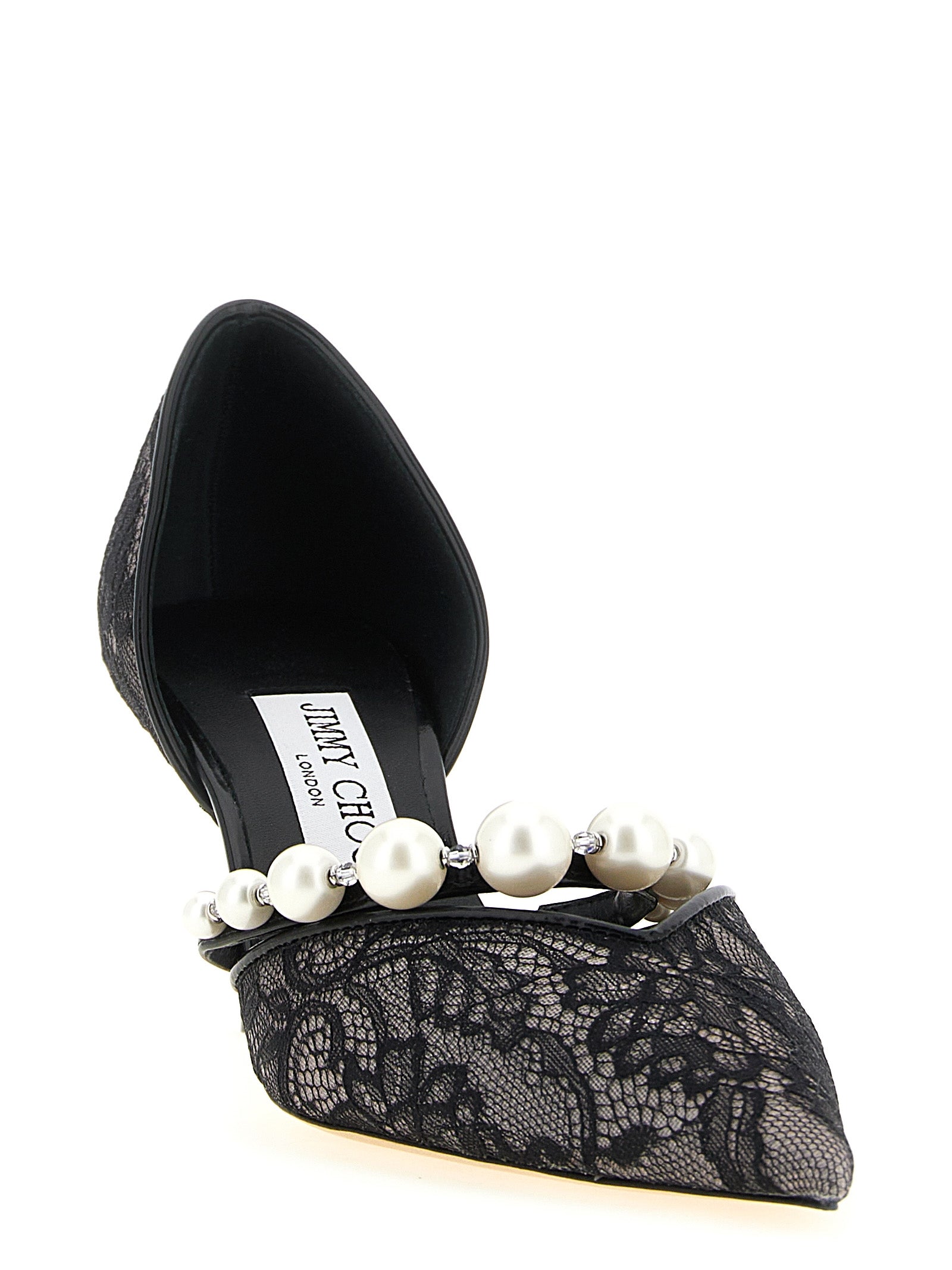 Jimmy Choo Aurelie Pumps — Black Lace Stiletto