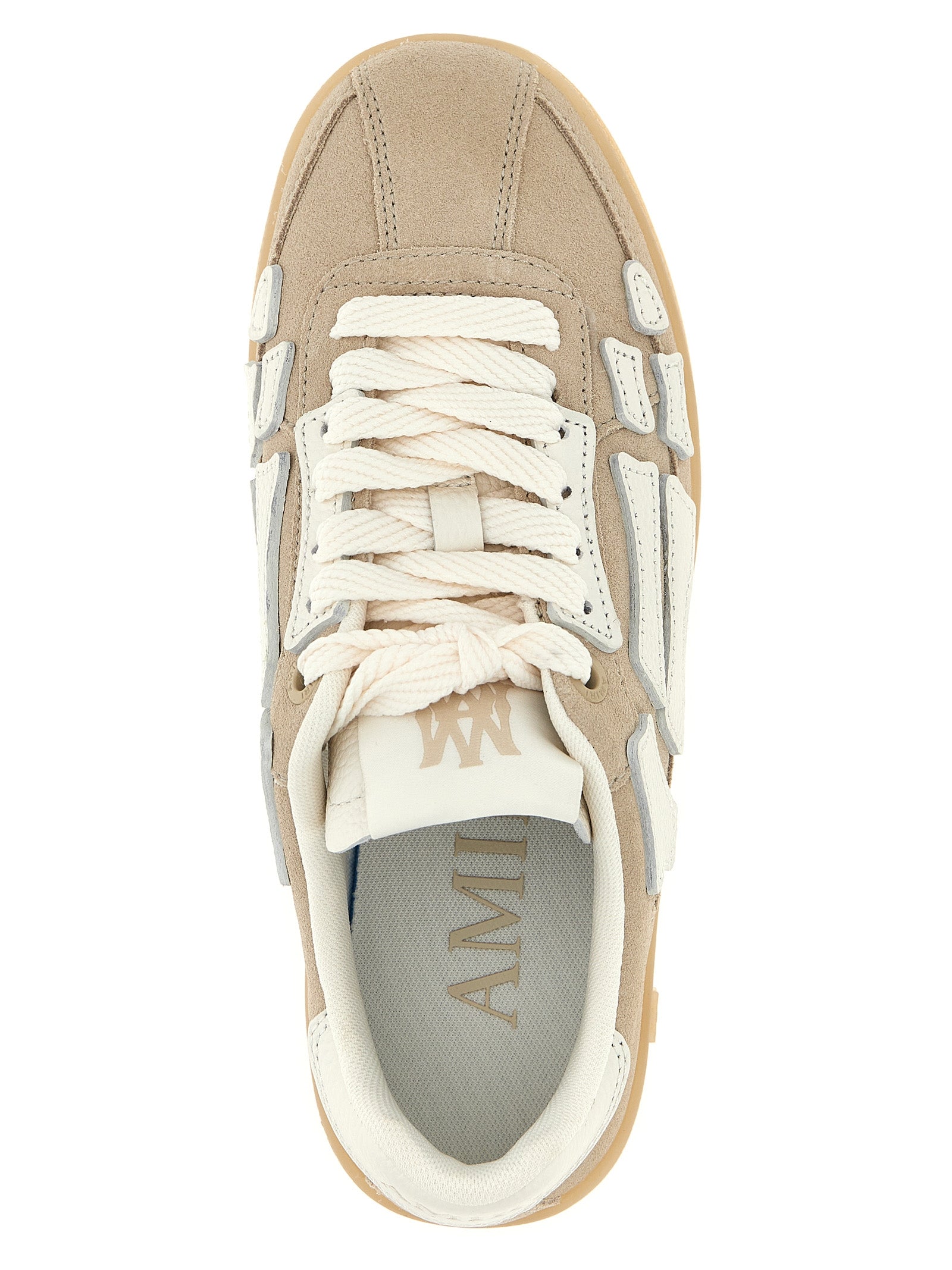 Amiri Pacific Bones Sneakers — Women’s Suede Sneakers