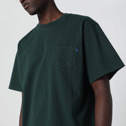 Awake NY Green crewneck T-shirt with logo