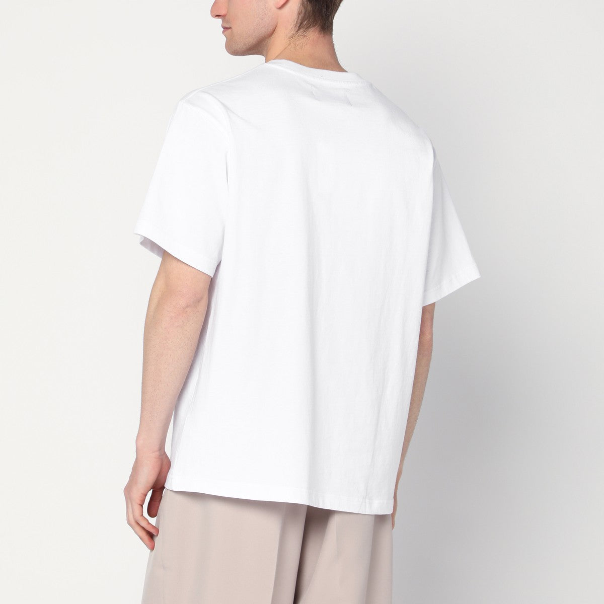 Awake NY White cotton T-shirt with chest pocket