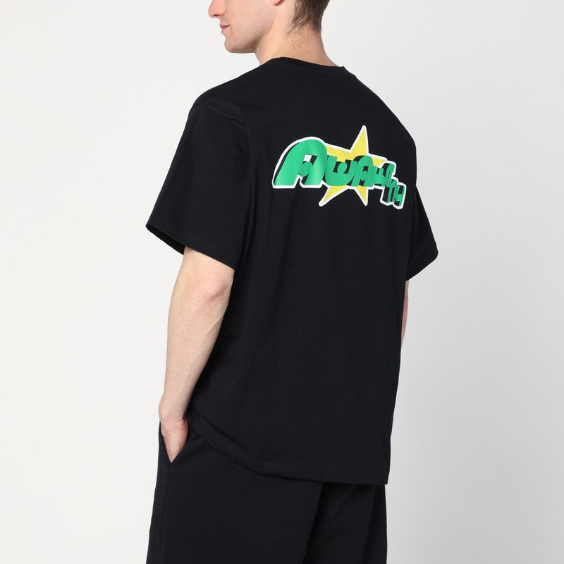 Awake NY Black T-shirt with Star A logo