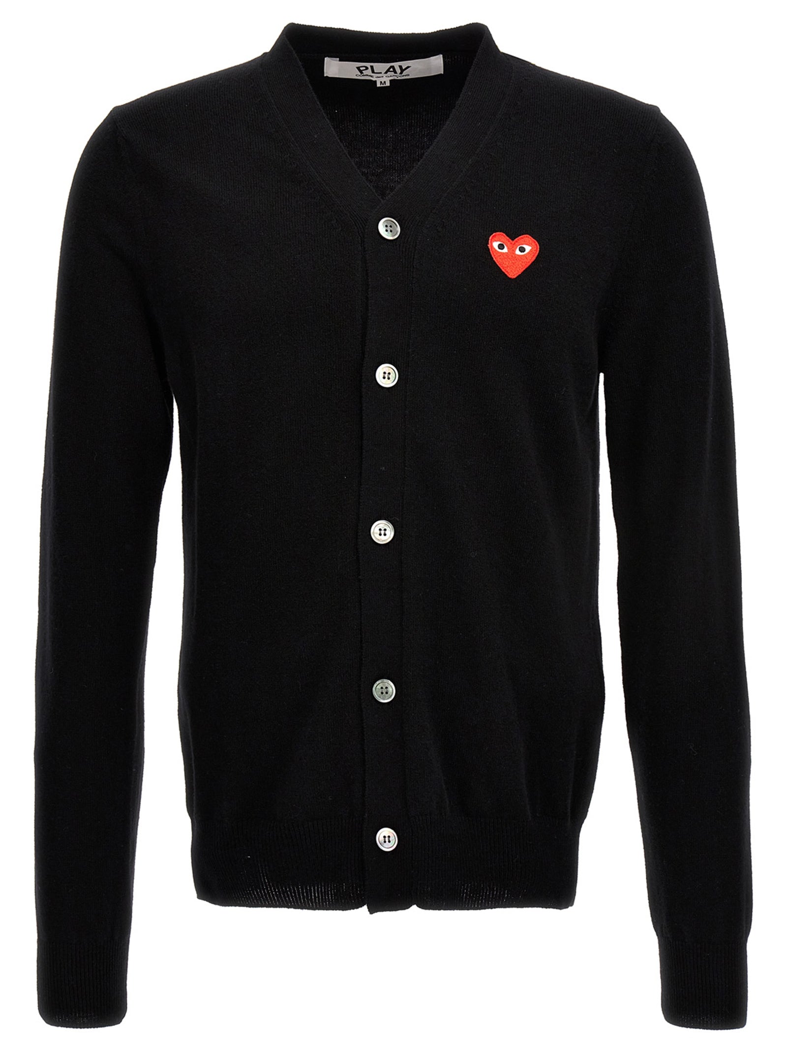 Comme Des GarÇons Play Heart Cardigan