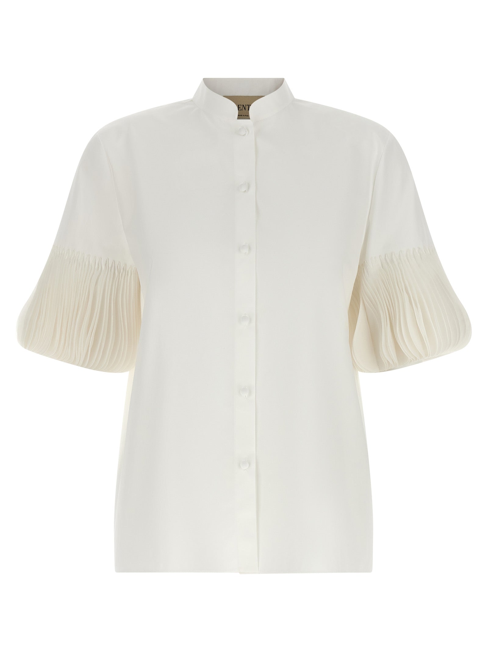 Valentino Garavani Poplin Embroidered Shirt — Women’s White