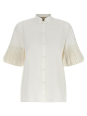 Valentino Garavani Poplin Embroidered Shirt — Women’s White