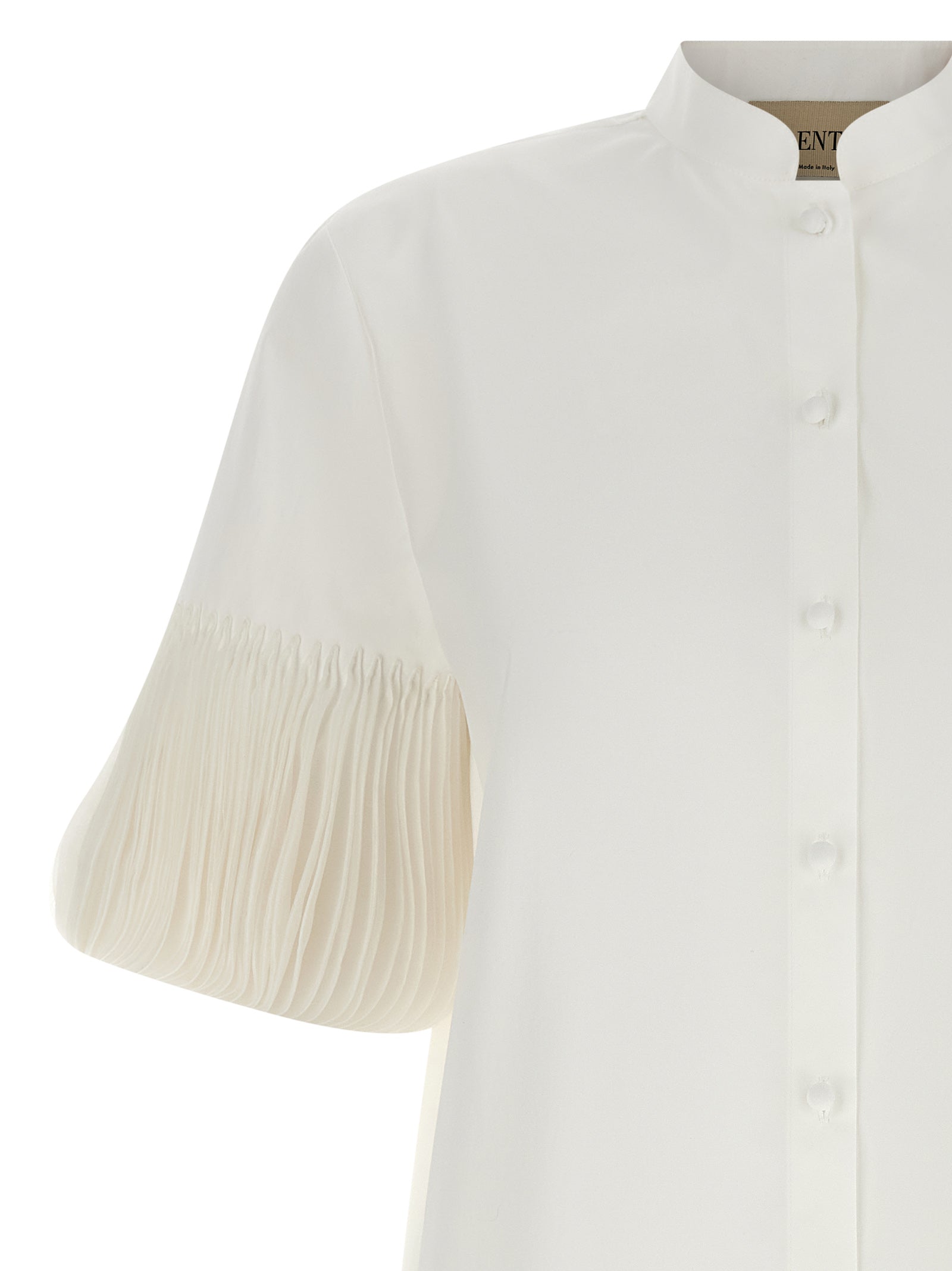 Valentino Garavani Poplin Embroidered Shirt — Women’s White
