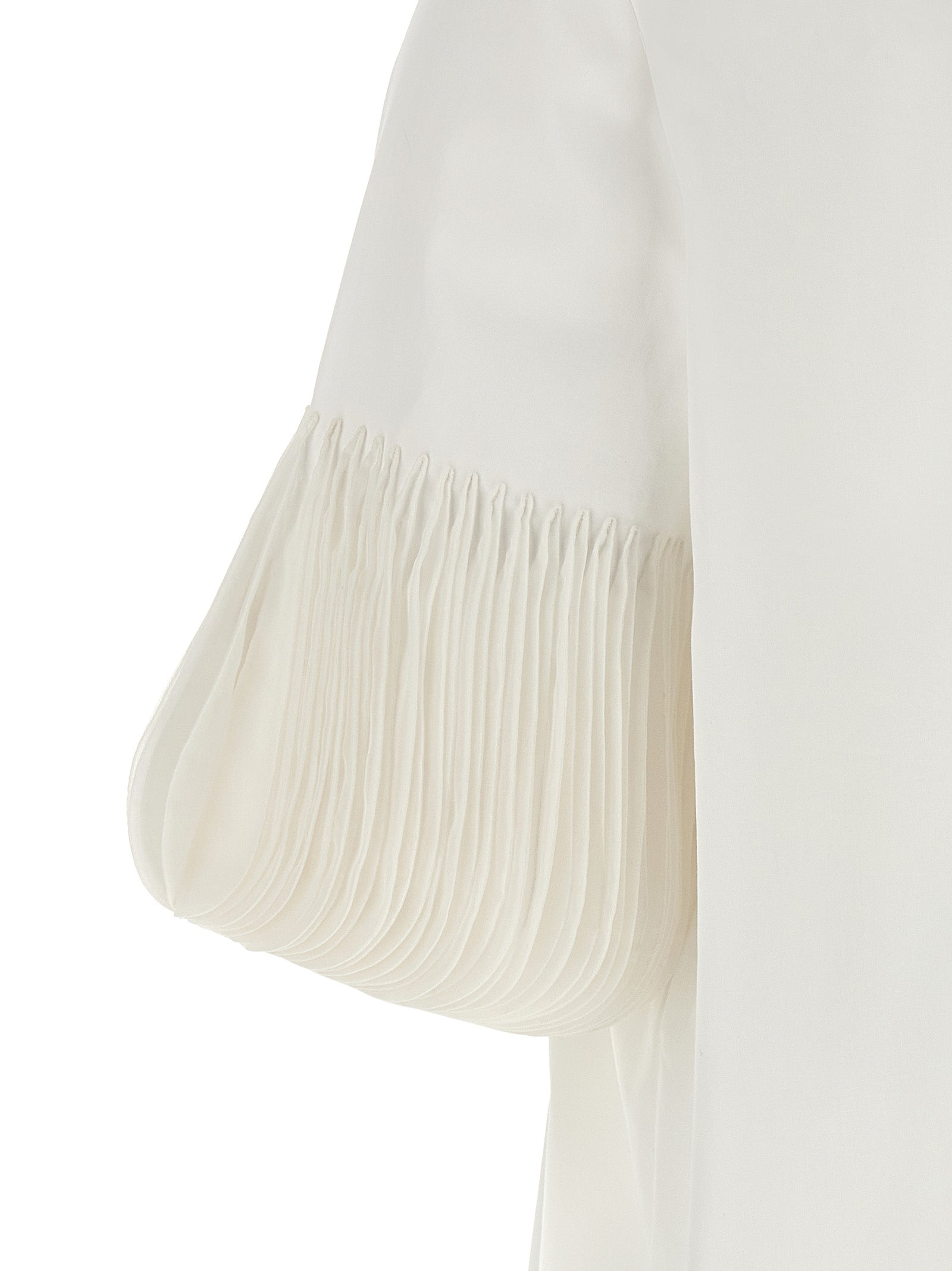 Valentino Garavani Poplin Embroidered Shirt — Women’s White