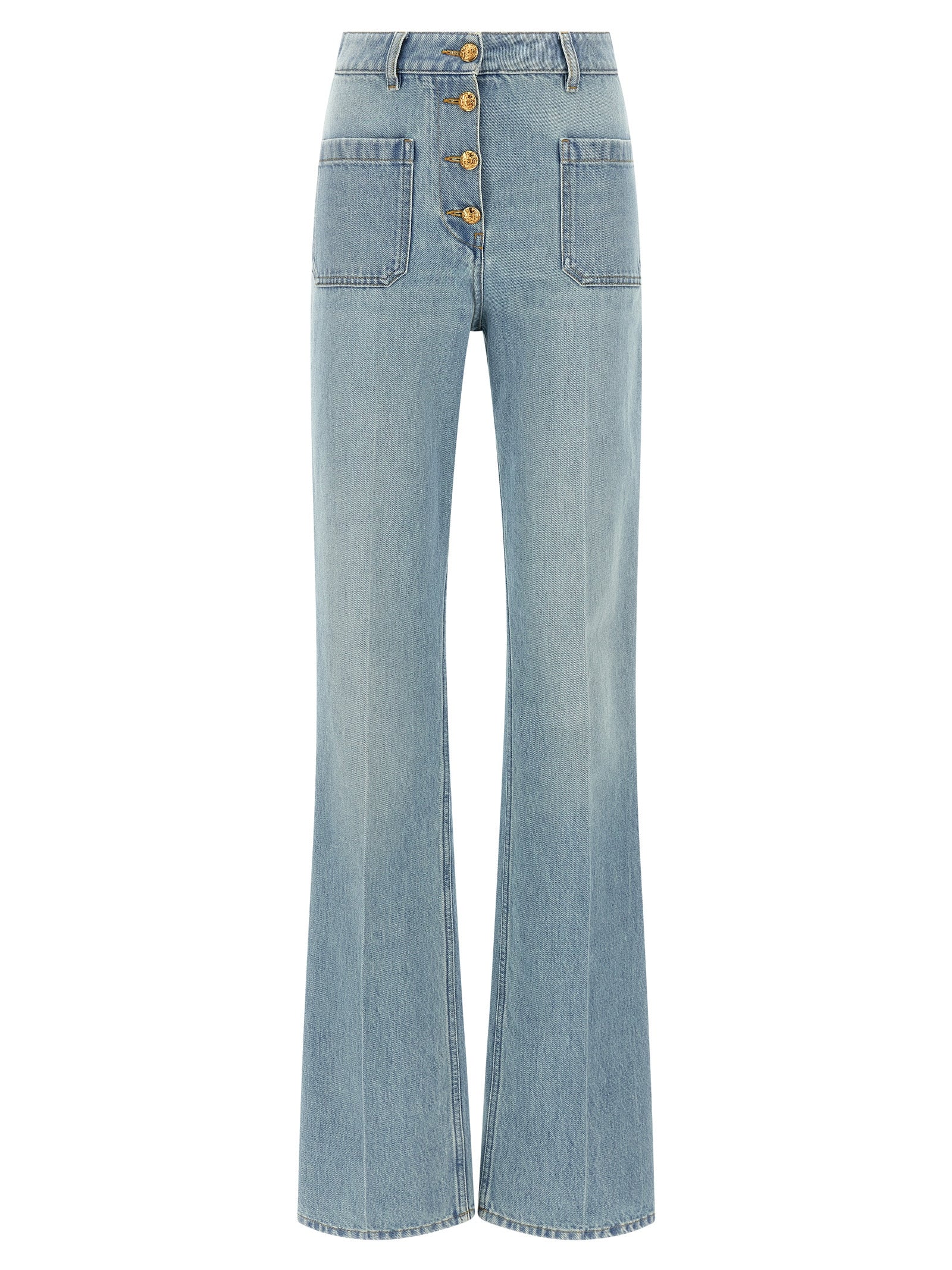 Valentino Garavani High Waist Jeans — Light Blue, Women