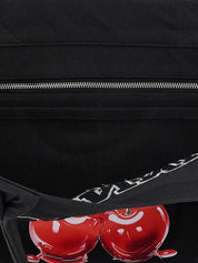 Ganni Black Medium Cherry Tote Shopping Bag