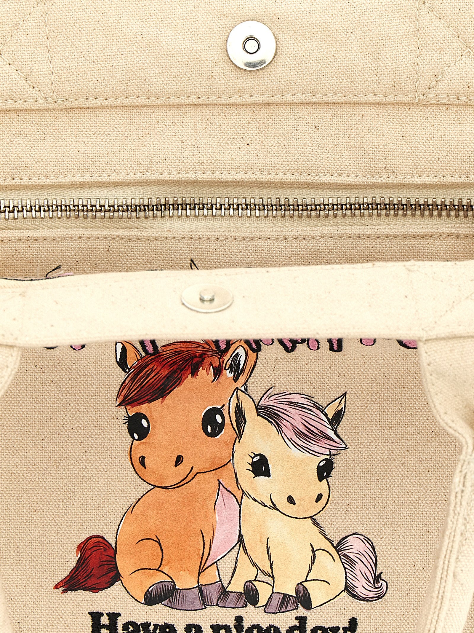 Ganni Small Pony Shopping Bag