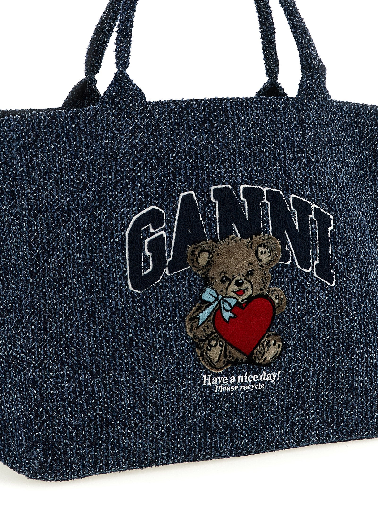 Ganni Xxl Bear Shopping Bag - Shopper for Women