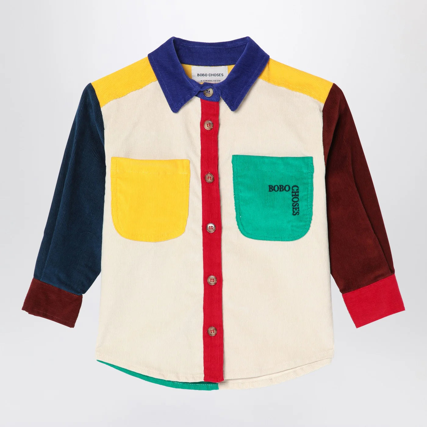 Bobo Choses Multicoloured corduroy shirt