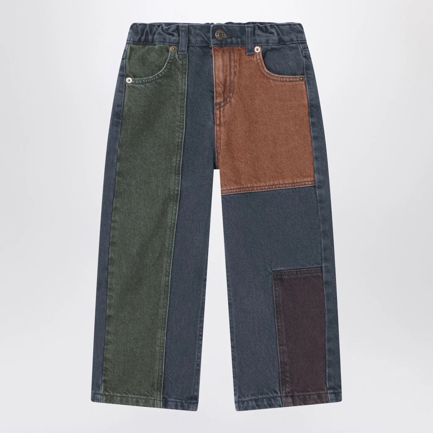Bobo Choses Color-Block Jeans for Adults — Multicolor Pants