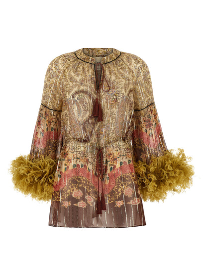 Valentino Garavani Voyage Imaginaire Paisley Top