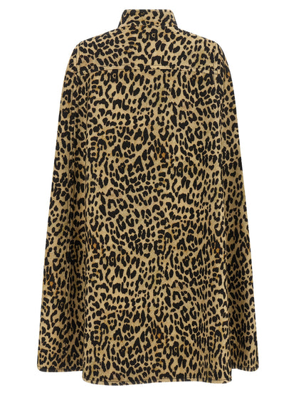 Valentino Garavani Cape Jacket — Animalier Cloth (Women)