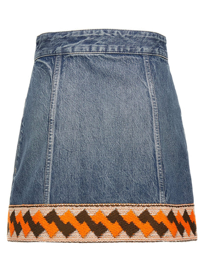Valentino Garavani Trimming Skirt — Women's Mini Skirt
