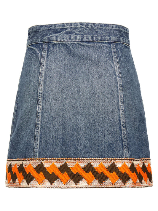 Valentino Garavani Trimming Skirt — Women's Mini Skirt