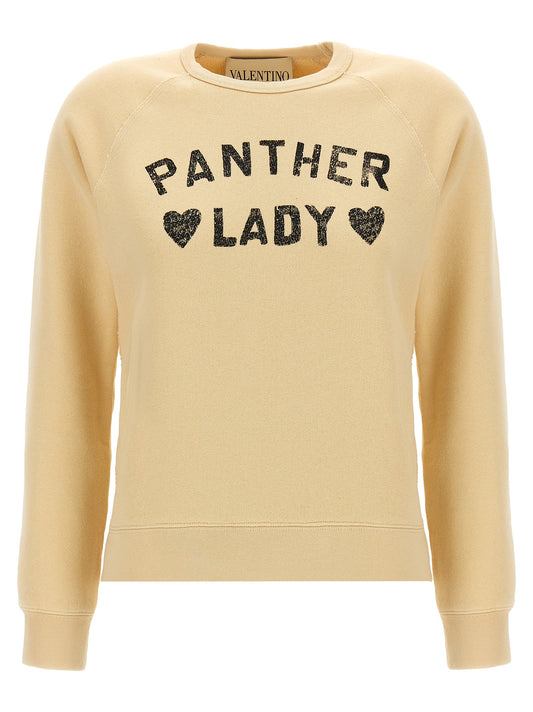 Valentino Garavani Panther Lady Sweatshirt — Topwear