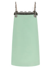 Valentino Garavani Crystal Embroidery Dress