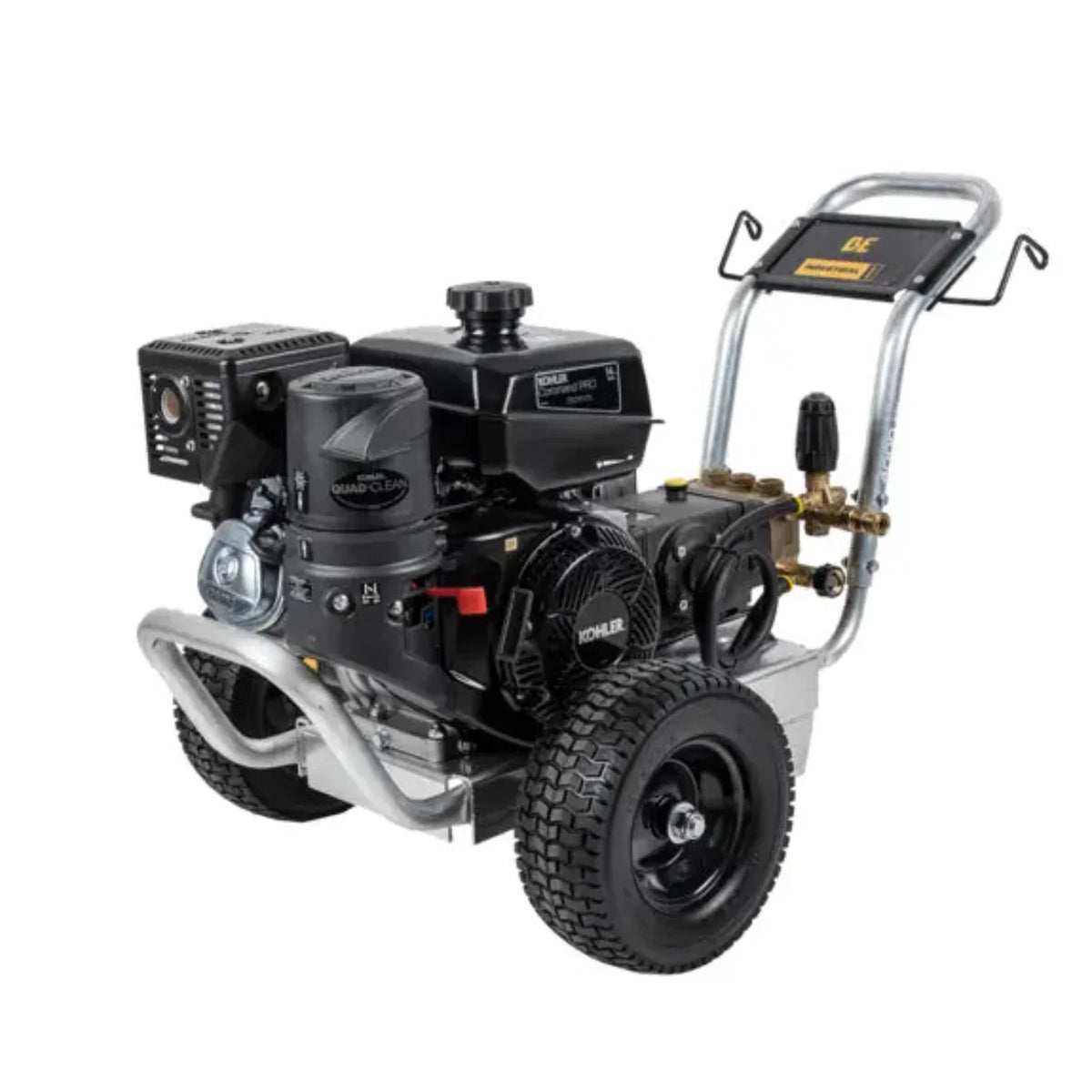 BE Power 4,000 PSI - 4.0 GPM Gas Pressure Washer with Kohler CH440 Engine and AR Triplex Pump - PowerGen USA - B4014KABG