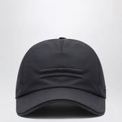 ZEGNA Black technical fabric baseball cap