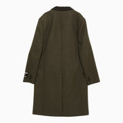 Acne Studios Single-breasted wool-blend military coat