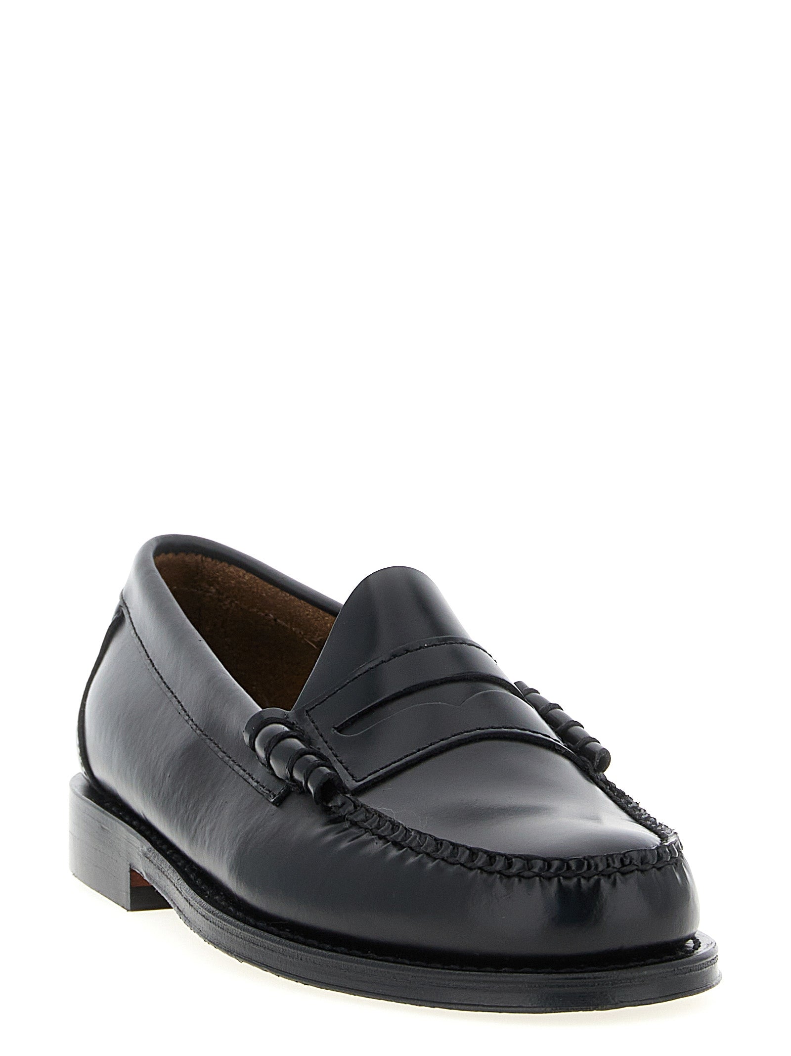 G.h. Bass Weejuns Larson Loafers — Black Moccasins