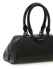 Givenchy Antigona East‑West Mini Handbag — Black Leather