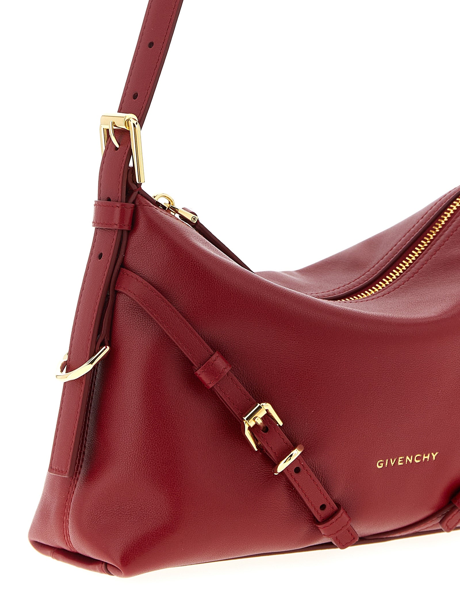Givenchy Voyou Mini Shoulder Bag — Red Calf Leather — €1,150