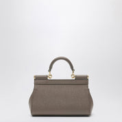 Dolce & Gabbana Small mud-coloured Sicily handbag