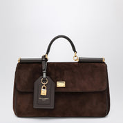 Dolce & Gabbana Dolce&Gabbana Brown suede leather bag My Sicily