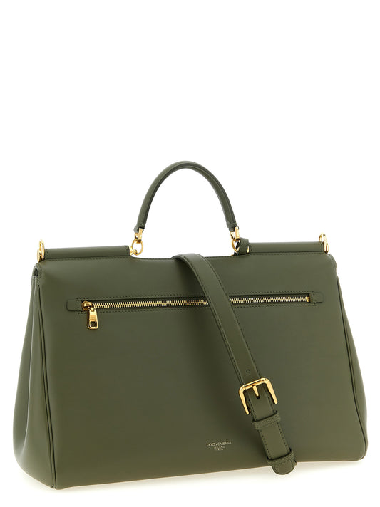 Dolce & Gabbana My Sicily Maxi Handbag — Green Luxury
