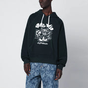 Brain Dead Forest Green Hoodie for Men - Topwear