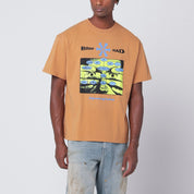 T-shirt « Cerveau mort » couleur cumin, occultisme de l'ère de l'information