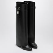 Givenchy Black leather Shark Lock boot