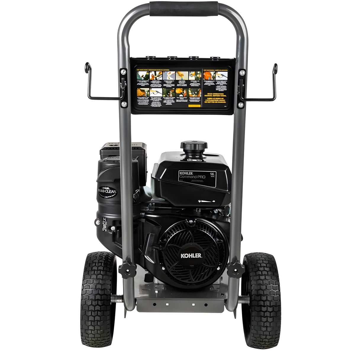 BE Power 4,200 PSI - 4.0 GPM Gas Pressure Washer with KOHLER CH440 Engine and Triplex Pump - PowerGen USA - B4214KC