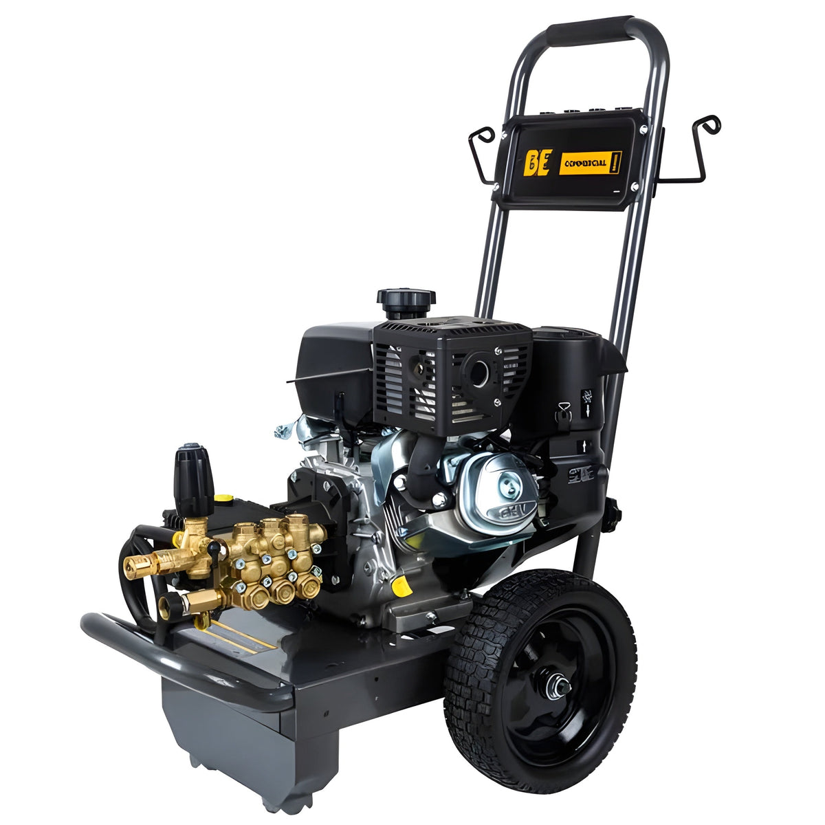 BE Power 4,400 PSI - 4.0 GPM Gas Pressure Washer with KOHLER CH440 Engine and Triplex Pump - PowerGen USA - B4414KGS