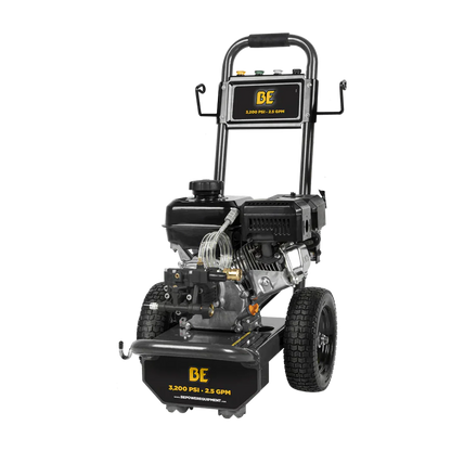 BE Power Equipment 3,800 PSI 2.5 GPM Cold Water Gas Pressure Washer - B3875PA