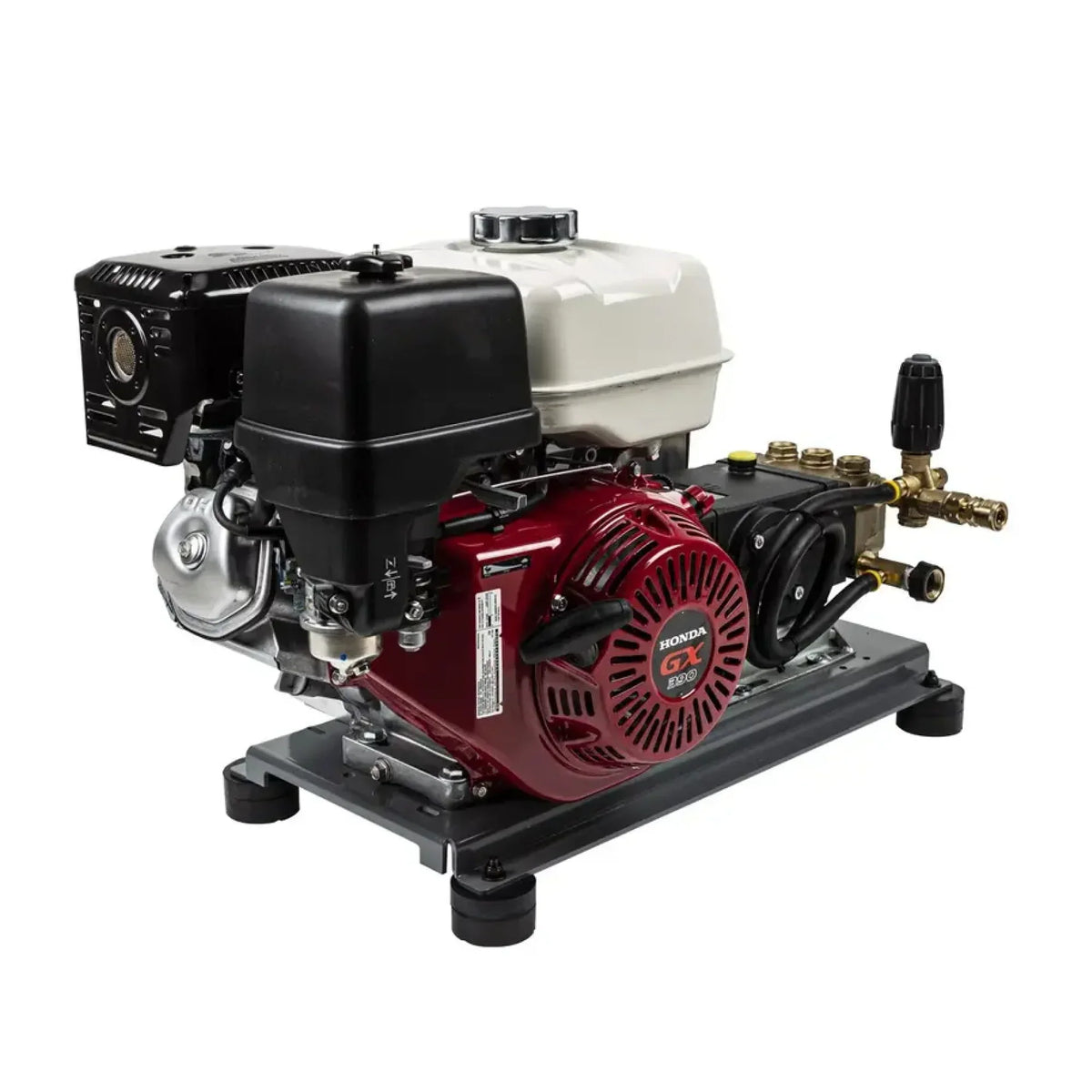 BE POWER 4,200 PSI 4.2 GPM Truck Mount Cold Water Gas Pressure Washer - B4213HTBGS