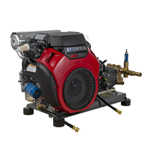BE POWER EQUIPMENT 4,200 PSI 8.5 GPM Cold Water Gas Pressure Washer - B4224HETBAS- PowerGen USA