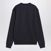 Ami Paris Ami De Coeur navy blue cotton sweatshirt