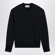 Ami Paris Ami De Coeur midnight blue sweatshirt
