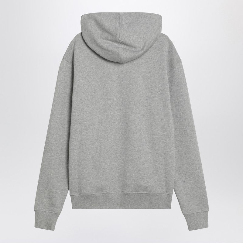 Ami Paris Ami De Coeur grey hoodie
