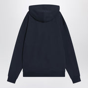 Ami Paris Midnight blue Ami De Coeur zip-up sweatshirt in cotton