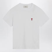 Ami Paris White Ami De Coeur T-shirt