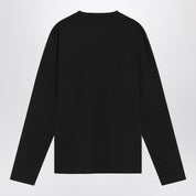 Ami Paris Black Ami De Coeur T-shirt