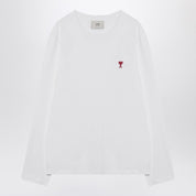 Ami Paris T-shirt Ami De Coeur Blanc