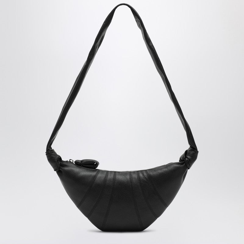 Lemaire Small Croissant bag in black leather