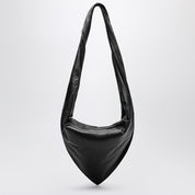 Lemaire Scarf bag in black/brown leather